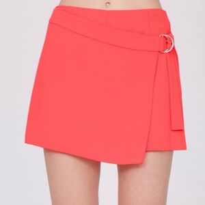 NWOT Amanda Uprichard Women's Pink Wrap Shorts